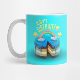 Birthday cake Mug